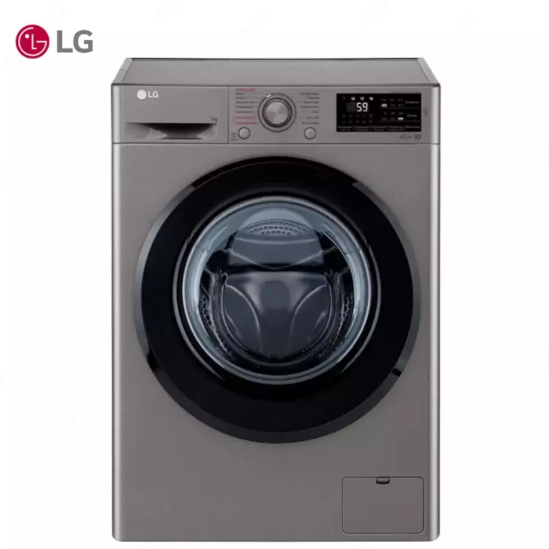 Стиральная машина автомат LG F2M5HS6S 7кг Steam Серый