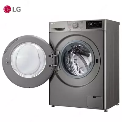 Стиральная машина автомат LG F2J6HSDS 7кг Steam Серый
