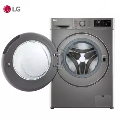 Стиральная машина автомат LG F2J6HSDS 7кг Steam Серый