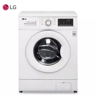 Стиральная машина автомат LG F2J3TDNO 8кг Белый