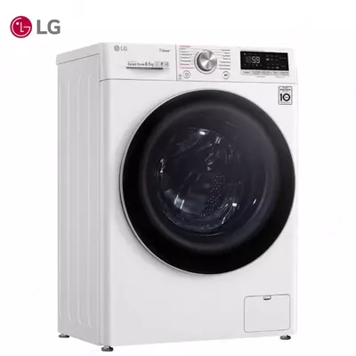 Стиральная машина автомат LG F2V7GW1W Steam, TurboWash, AI DD,ThinQ, 8.5кг Белый