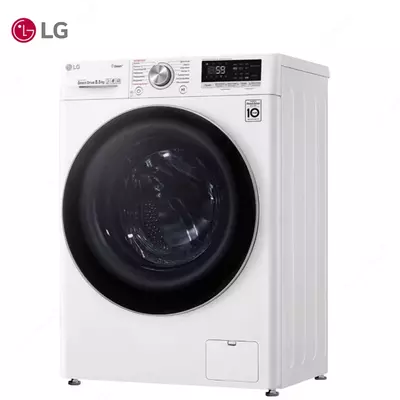 Стиральная машина автомат LG F2V7GW1W Steam, TurboWash, AI DD,ThinQ, 8.5кг Белый