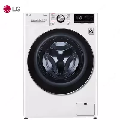 Стиральная машина автомат LG F2V9GW9W Steam+, TurboWash39, AI DD,ThinQ, 8.5кг Белый