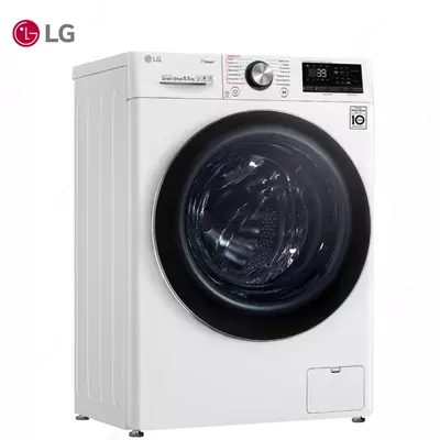 Стиральная машина автомат LG F2V9GW9W Steam+, TurboWash39, AI DD,ThinQ, 8.5кг Белый