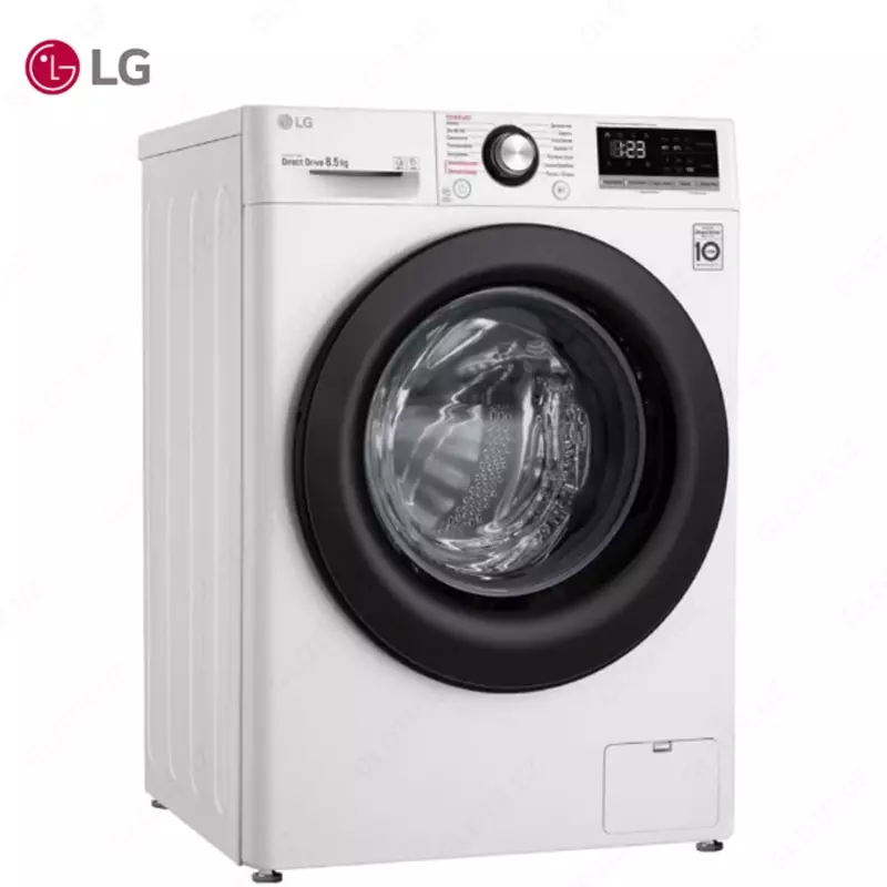 Стиральная машина автомат LG F2V3GS6W Steam AI DD 8.5кг Белый