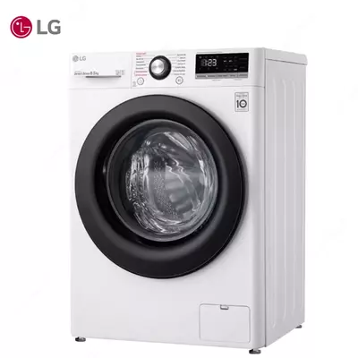Стиральная машина автомат LG F2V3GS6W Steam AI DD 8.5кг Белый
