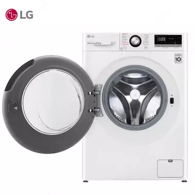 Стиральная машина автомат LG F2V3GS6W Steam AI DD 8.5кг Белый