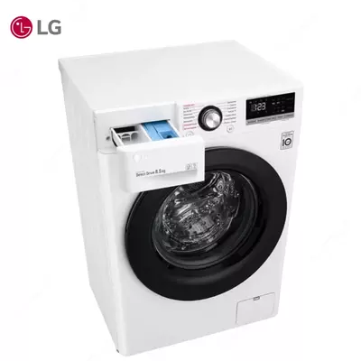 Стиральная машина автомат LG F2V3GS6W Steam AI DD 8.5кг Белый