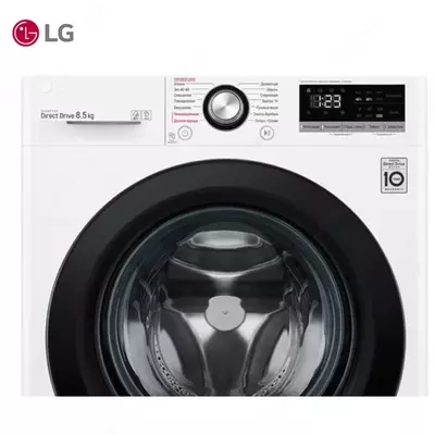Стиральная машина автомат LG F2V3GS6W Steam AI DD 8.5кг Белый