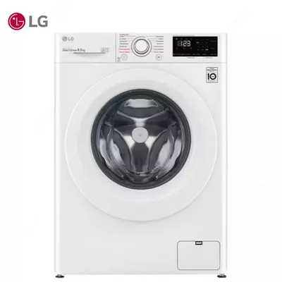 Стиральная машина автомат LG F2V3GS3W Steam AI DD 8.5кг Белый