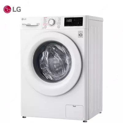 Стиральная машина автомат LG F2V3GS3W Steam AI DD 8.5кг Белый