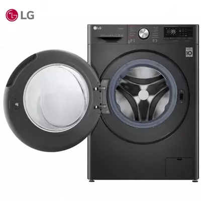 Стиральная машина автомат LG F2V9GW9P Steam+, TurboWash360 AI DD, 8.5кг, Серый