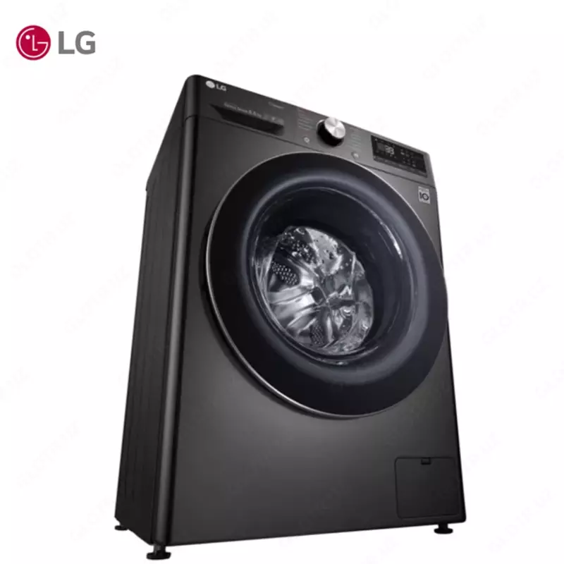 Стиральная машина автомат LG F2V9GW9P Steam+, TurboWash360 AI DD, 8.5кг, Серый