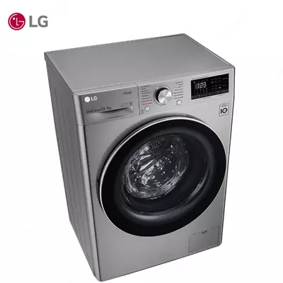 Стиральная машина автомат LG F2V5GG2S Steam+,Сушка, TurboWash59,ThinQ AI DD, 8.5кг, Серый