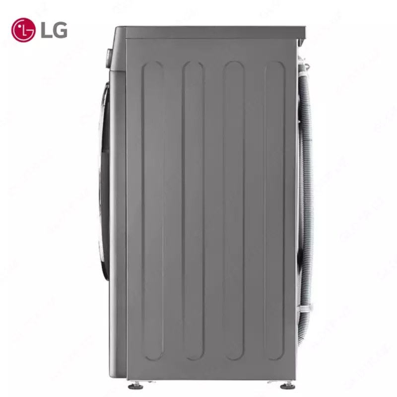 Стиральная машина автомат LG F2V5GG2S Steam+,Сушка, TurboWash59,ThinQ AI DD, 8.5кг, Серый