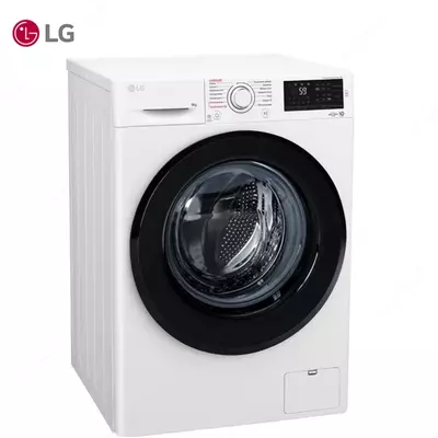Стиральная машина автомат LG F4M5VS6W Steam, 9кг, Белый