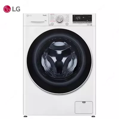 Стиральная машина автомат LG F4V5VS0W Steam, AI DD, 9кг, Белый