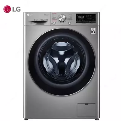 Стиральная машина автомат LG F4V5VG2S EcoHybrid, AI DD,Сушка, ThinQ, 9/6кг, Серый