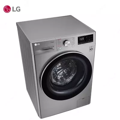 Стиральная машина автомат LG F4V5VG2S EcoHybrid, AI DD,Сушка, ThinQ, 9/6кг, Серый