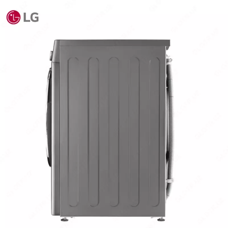 Стиральная машина автомат LG F4V5VG2S EcoHybrid, AI DD,Сушка, ThinQ, 9/6кг, Серый