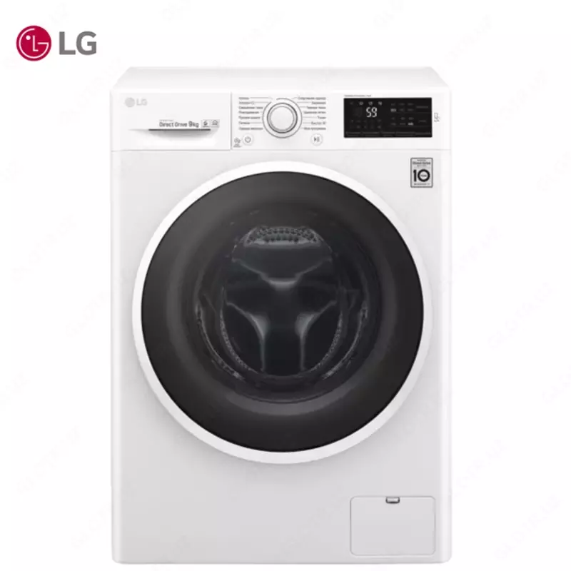 Стиральная машина автомат LG F4J6VN0W 9кг Белый
