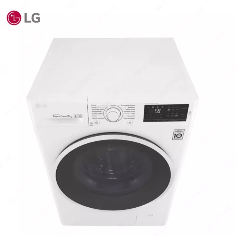 Стиральная машина автомат LG F4J6VN0W 9кг Белый