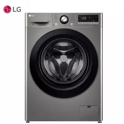 LG TW4V3RS6S avtomatik kir yuvish mashinasi 10,5 kg, Steam, AI DD, ThinQ, Kulrang
