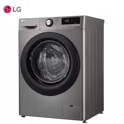 Стиральная машина автомат LG TW4V3RS6S 10.5 кг, Steam, AI DD, ThinQ, Серый