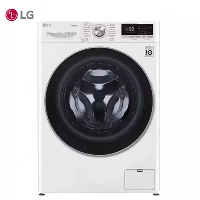 Стиральная машина автомат LG TW4V7RW1W 10.5 кг, Steam+,TurboWash, AI DD, Белый