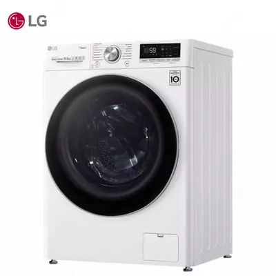 Стиральная машина автомат LG TW4V7RW1W 10.5 кг, Steam+,TurboWash, AI DD, Белый