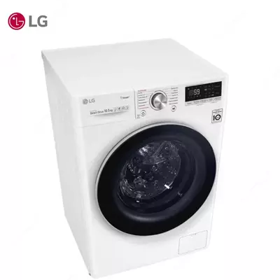 LG TW4V7RW1W avtomatik kir yuvish mashinasi 10.5 kg, Steam+, TurboWash, AI DD, Oq