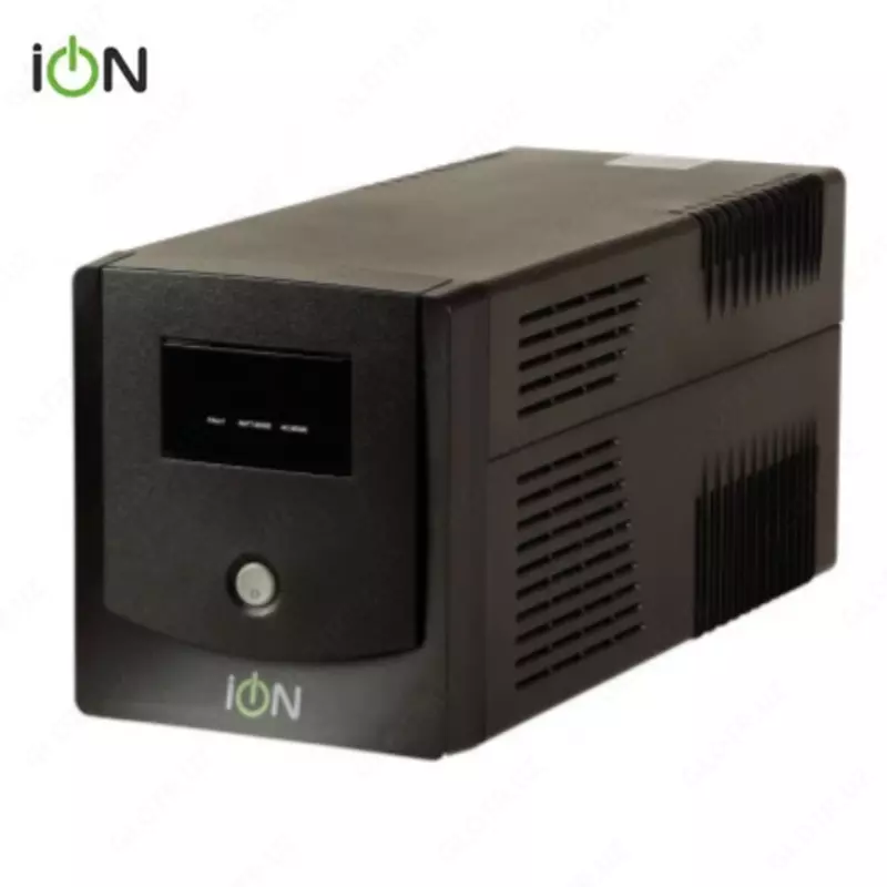 UPS Блок бесперебойного питания ION V-1000, 1000VA / 600W, with 7Ah battery х 2, RJ-11/45, USB port , LCD display, 4xSchuko, Simulated Sinewave, RU software