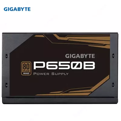 Блок питания Gigabyte P650B 650W, 120mm, 80 Plus Bronze, ATX Power Supply