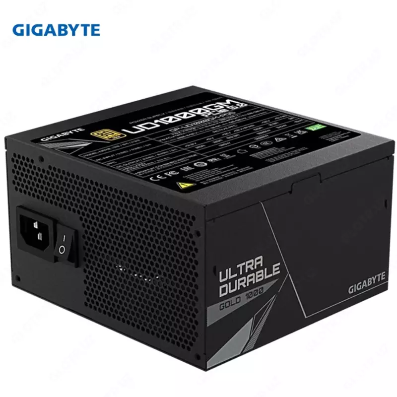 Блок питания Gigabyte UD1000GM 1000W, 120mm, 80 Plus Gold, Modular ATX Power Supply