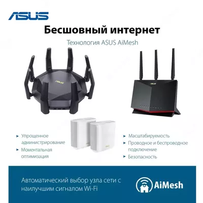 Wi-Fi роутер ASUS RT-AX89X - AX6000