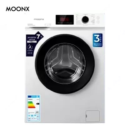 Стиральная машина автомат Moonx RS7502W Inverter 7кг белый