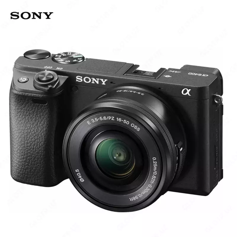 Фотоаппарат Sony Alpha ILCE-6400 Kit E PZ 16–50mm Wi-Fi