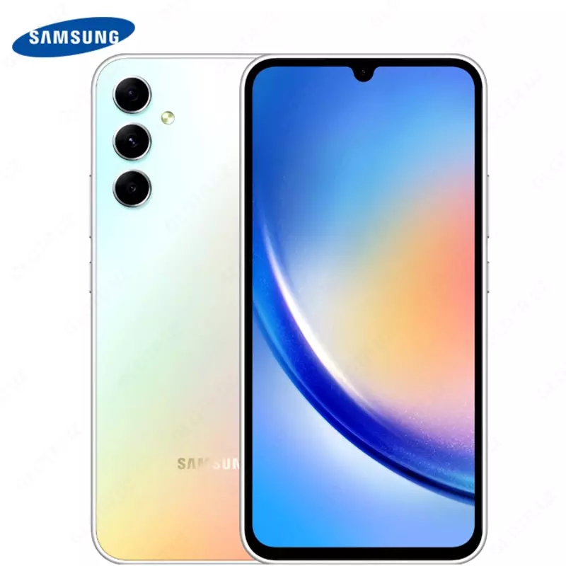 Смартфон Samsung Galaxy A34 8/256GB Серебряный