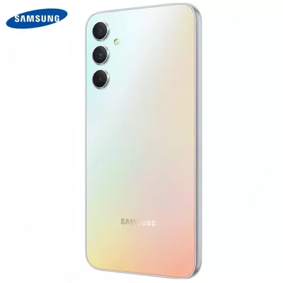 Смартфон Samsung Galaxy A34 8/256GB Серебряный