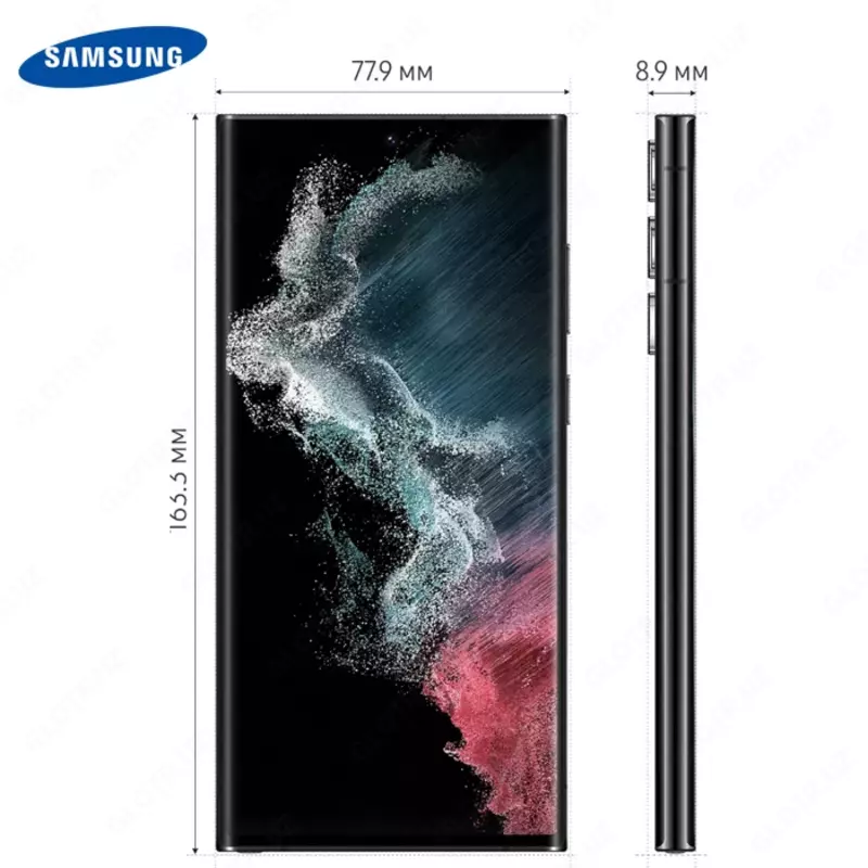 Samsung Galaxy S22 Ultra 12/256GB Phantom qora