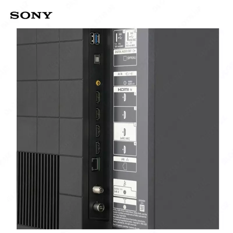 Телевизор Sony 43-дюймовый 43X81K 4K UHD Google TV Airplay, Bluetooth, Wi-Fi