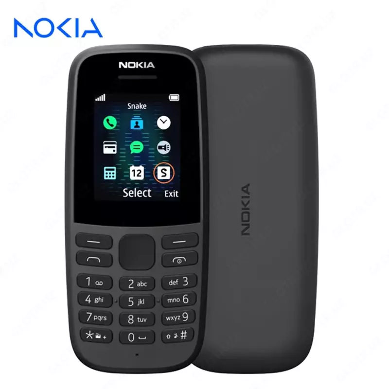 Мобильный телефон Nokia N105 2 SIM Черный