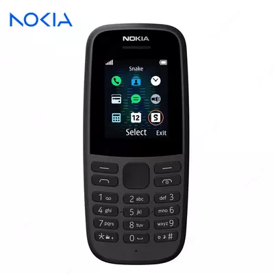 Мобильный телефон Nokia N105 2 SIM Черный