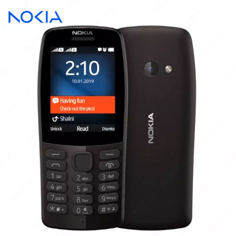 Мобильный телефон Nokia N210 Черный