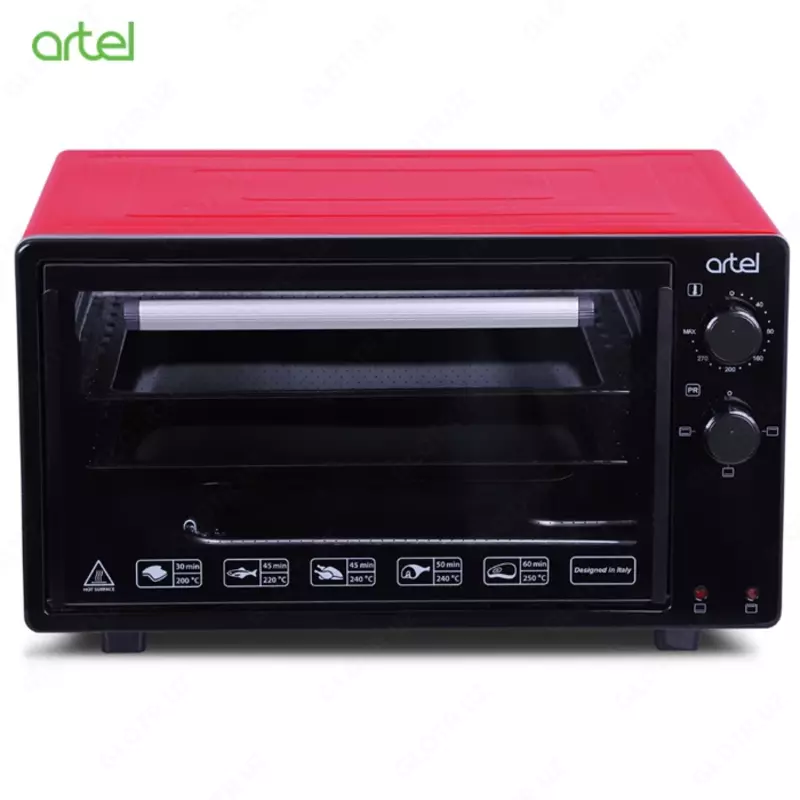 Мини печь Artel ART-MD-3216 Красная Эконом