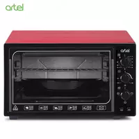 Мини печь Artel ART-MD-3618E Черный/Красный Эконом