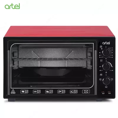 Мини печь Artel ART-MD-3618E Черный/Красный Эконом