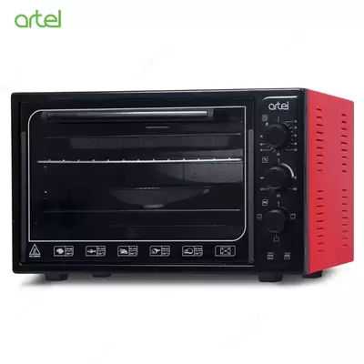 Мини печь Artel ART-MD-3618 V2 Черный/Красный Эконом