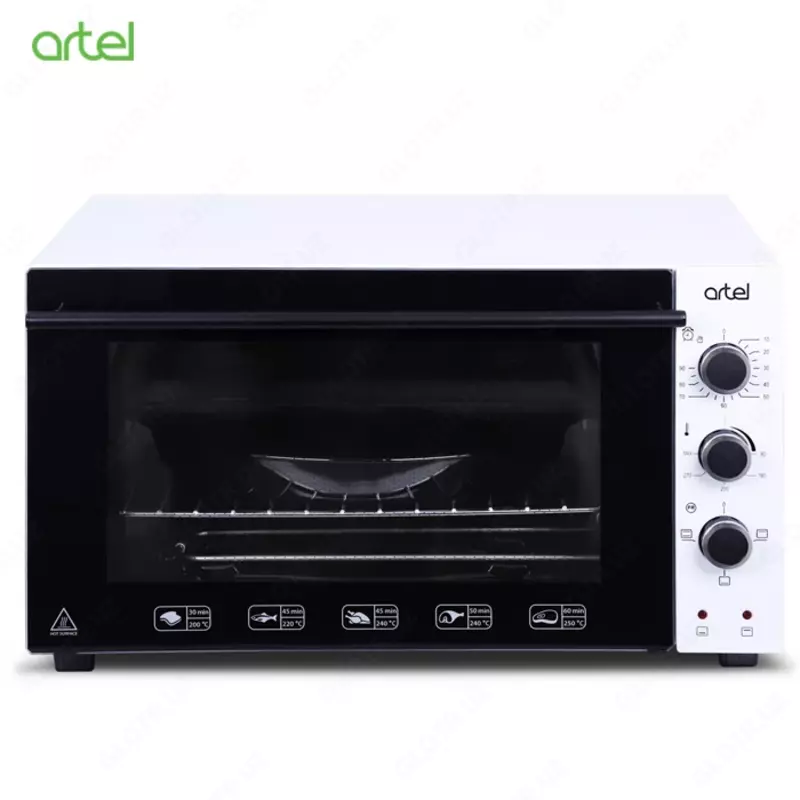 Мини печь Artel ART-MD-4812E Белый/Черный Эконом