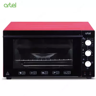 Мини печь Artel ART-MD-4812E Черный/Красный Эконом